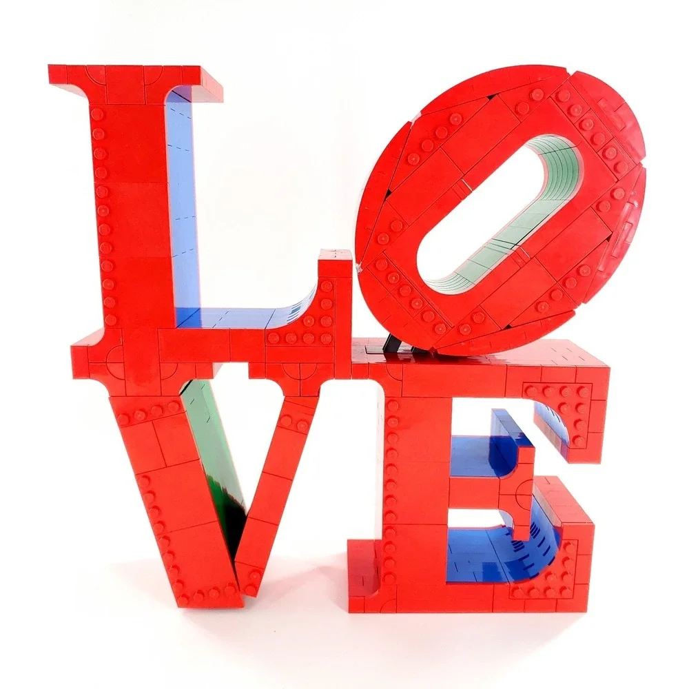 LEGO Art: Love (31214) Complete w/ Instruction Manuals No Box